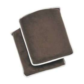 フットレストカバー 車いす用品 24-2534-0001 ブラウン キヨタ KR-13(2コグミ)