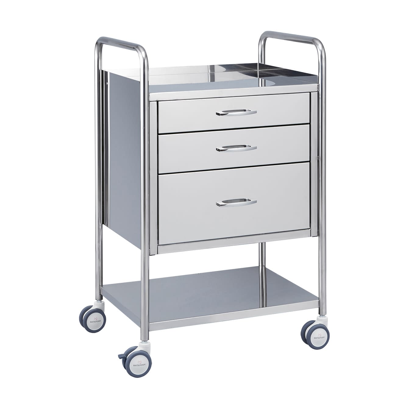 マツヨシ麻酔カート 24-2528-00 MATSUYOSHI MY-SC(600X450X800MM)