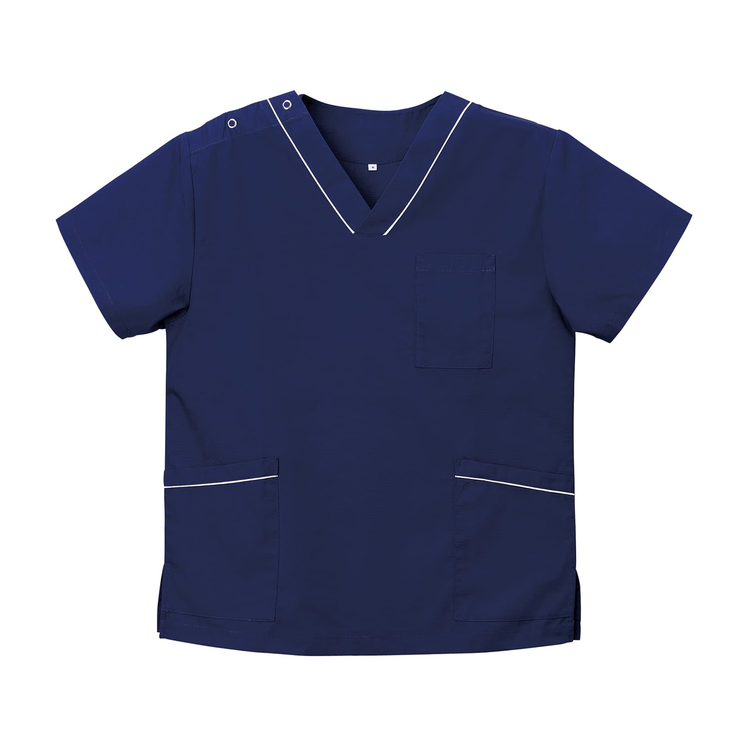 スクラブ(男女兼用) 23-7818-0009 インディゴフレッシュ ディーフェイズ DS-2001(SS)