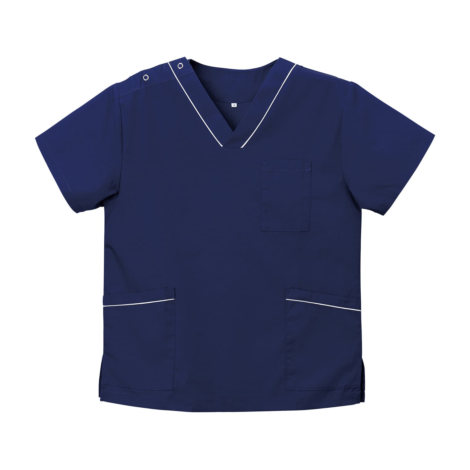 スクラブ(男女兼用) 23-7818-0109 インディゴフレッシュ ディーフェイズ DS-2001(S)