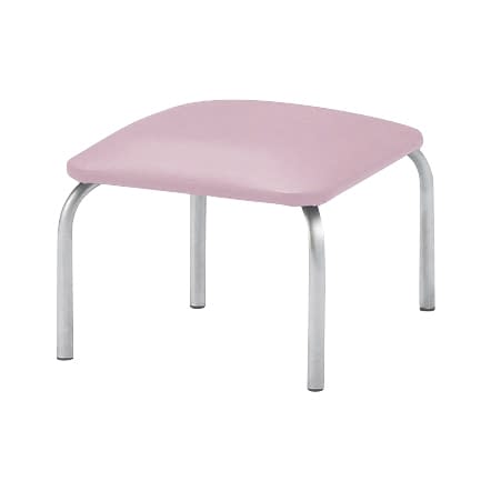 足置台 ADS-290L(29X29X20CM) 24-2252-0001 ミルキーホワイト ニシキ