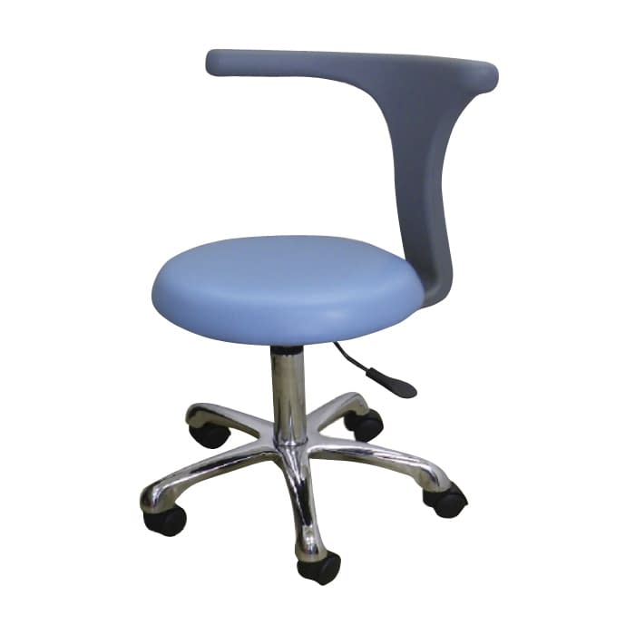 メディカルチェア ライトブルー 24-2230-00 TOWA PS-100(ライトブルー)