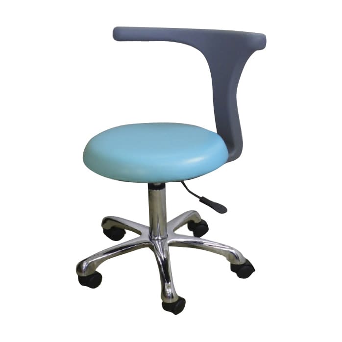 メディカルチェア ライトグリーン 24-2230-01 TOWA PS-100(ライトグリーン)