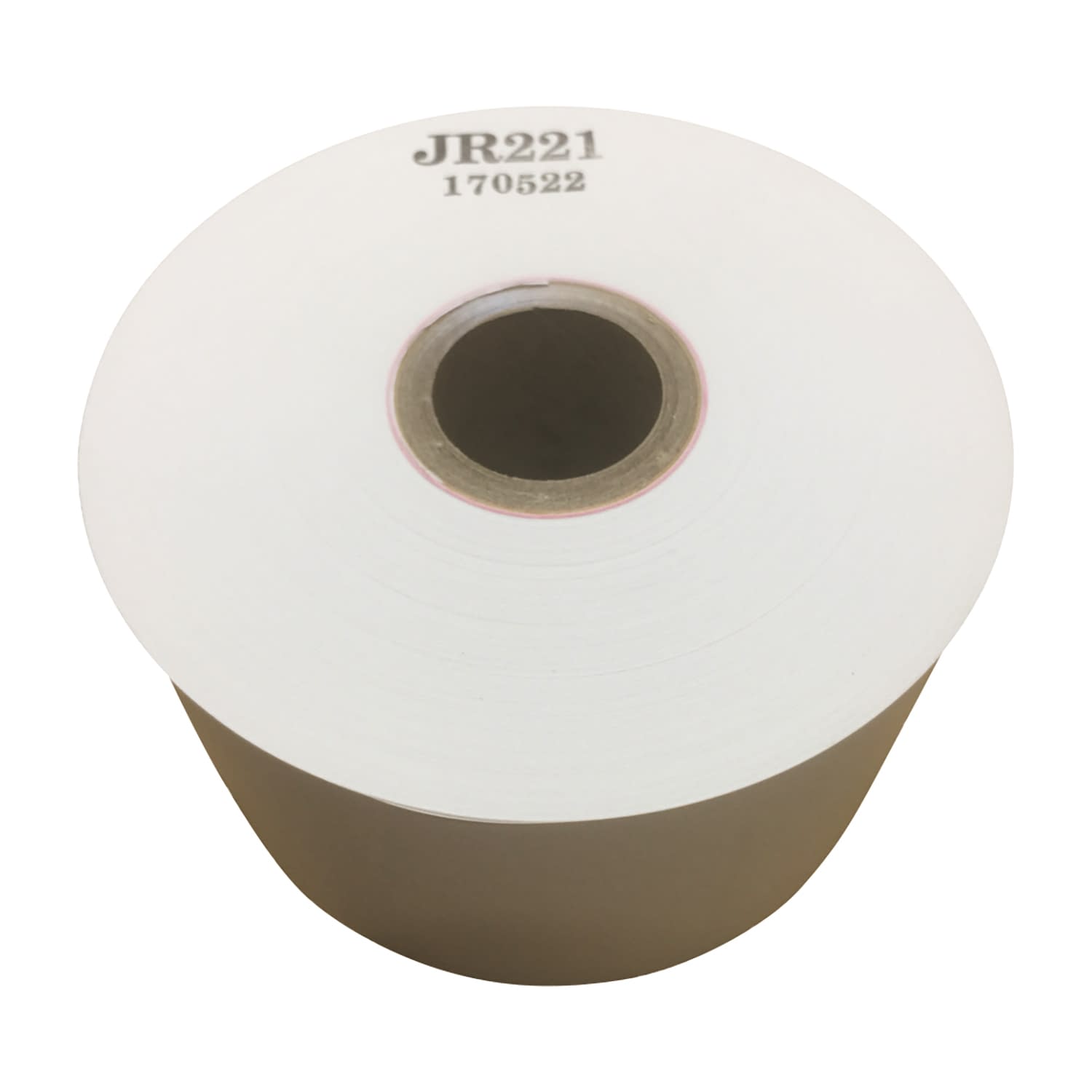 小型番号発券機用ロール紙(20巻入) 23-7946-02 ジョイシステム JR-221(58MMX120M)