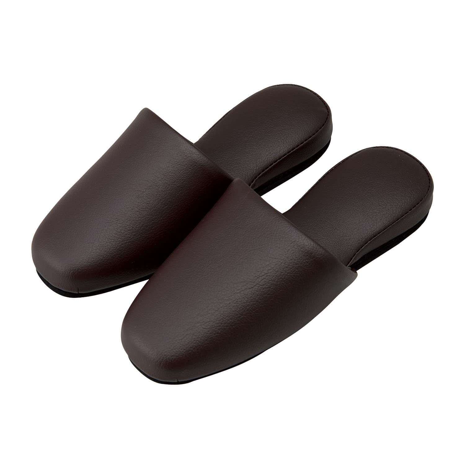 名入れスリッパ(抗菌パステル) 抗菌スリッパ 24-2701-0106 ブラウン MATSUYOSHI HP-13(12ソクイリ)