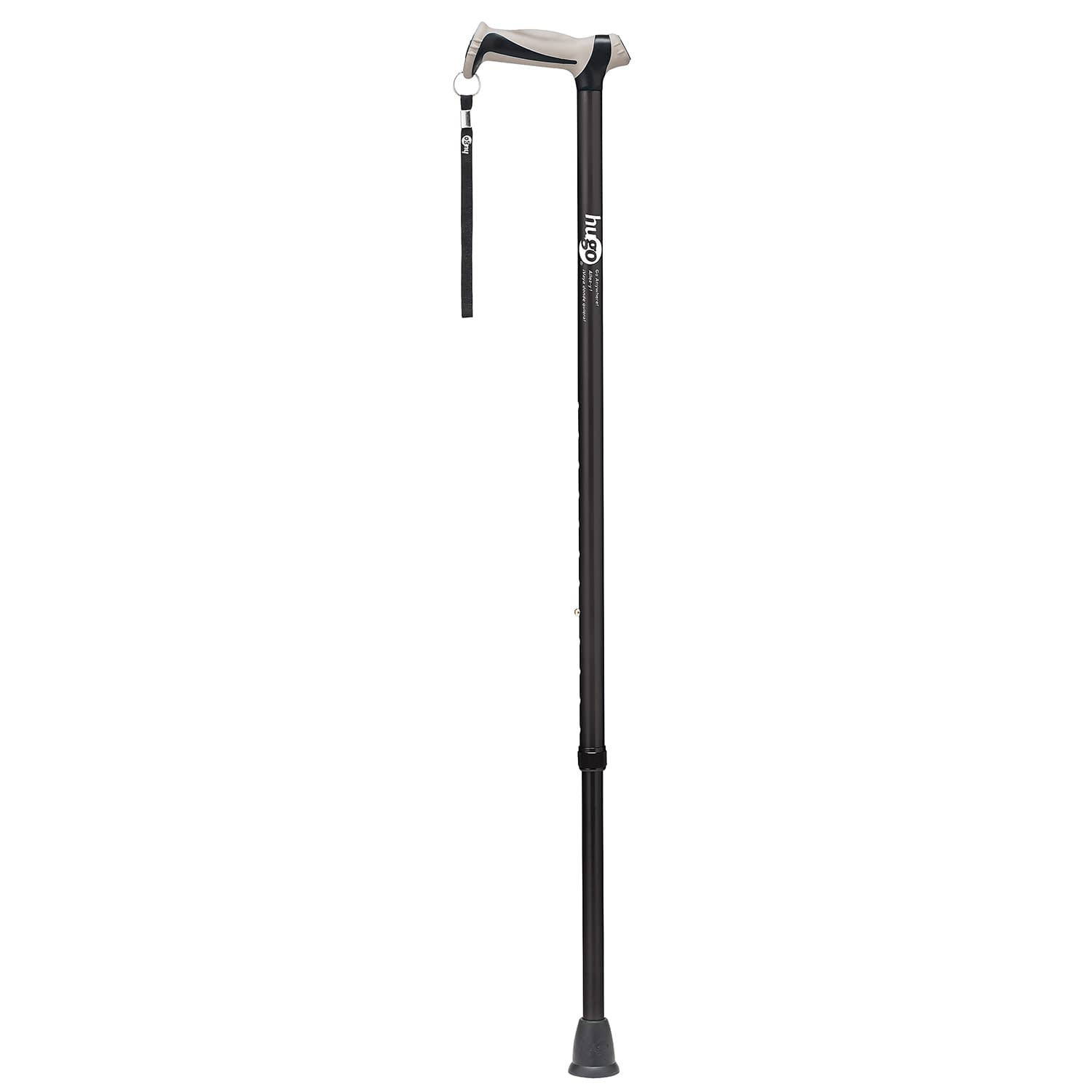 ヒューゴステッキ 24-5596-00 竹虎 104750(ブラック)