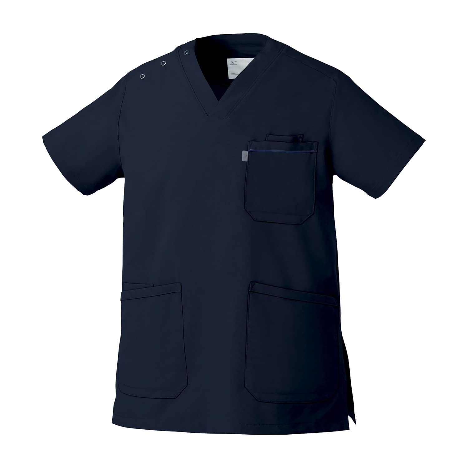 スクラブ(兼用) 24-2926-0616 ダークネイビー チトセ MZ-0018(4L)