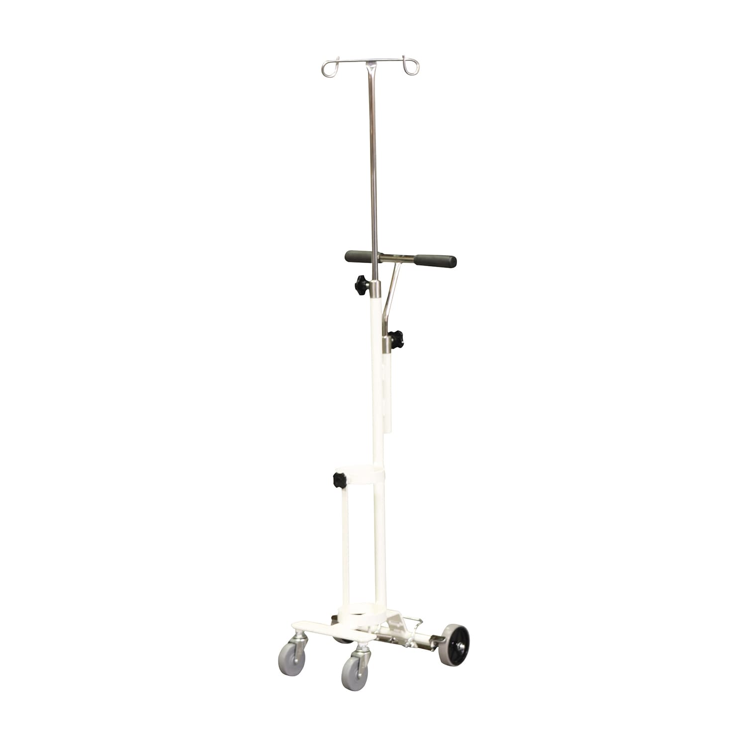 ガートル架付ボンベカートSD 500L(1本用) 24-3235-02 久喜製作所 KBC-GSD(ホワイト)