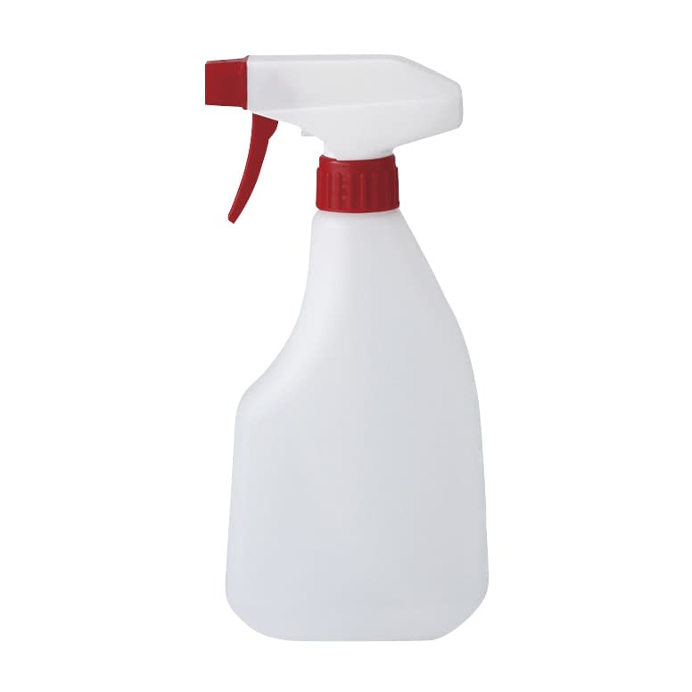 (24-3114-02)スプレー瓶（赤） 11-484-01(500ML) ｽﾌﾟﾚｰﾋﾞﾝ(ｱｶ)【1本単位】【2019年カタログ商品】