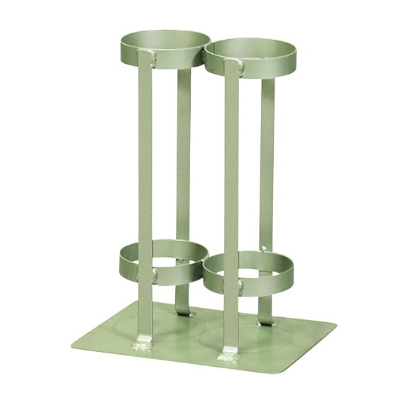 ボンベスタンド(500L・2本用) 500L(2本用) 23-6945-02 久喜製作所 SR5-2