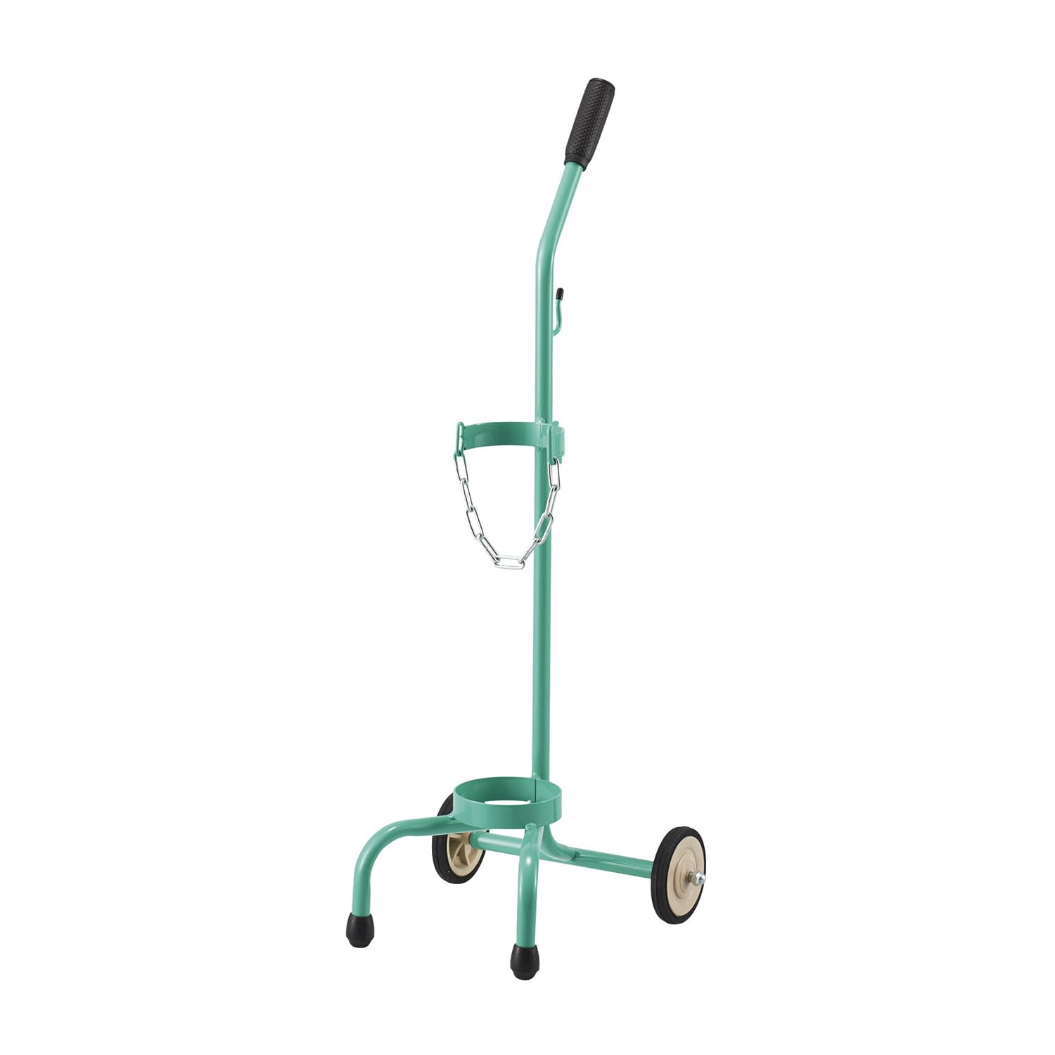 カラーボンベカートC(500L・1本 500L(1本用) 酸素ボンベカート 24-3226-00 MATSUYOSHI MY-1245G(グリーン)