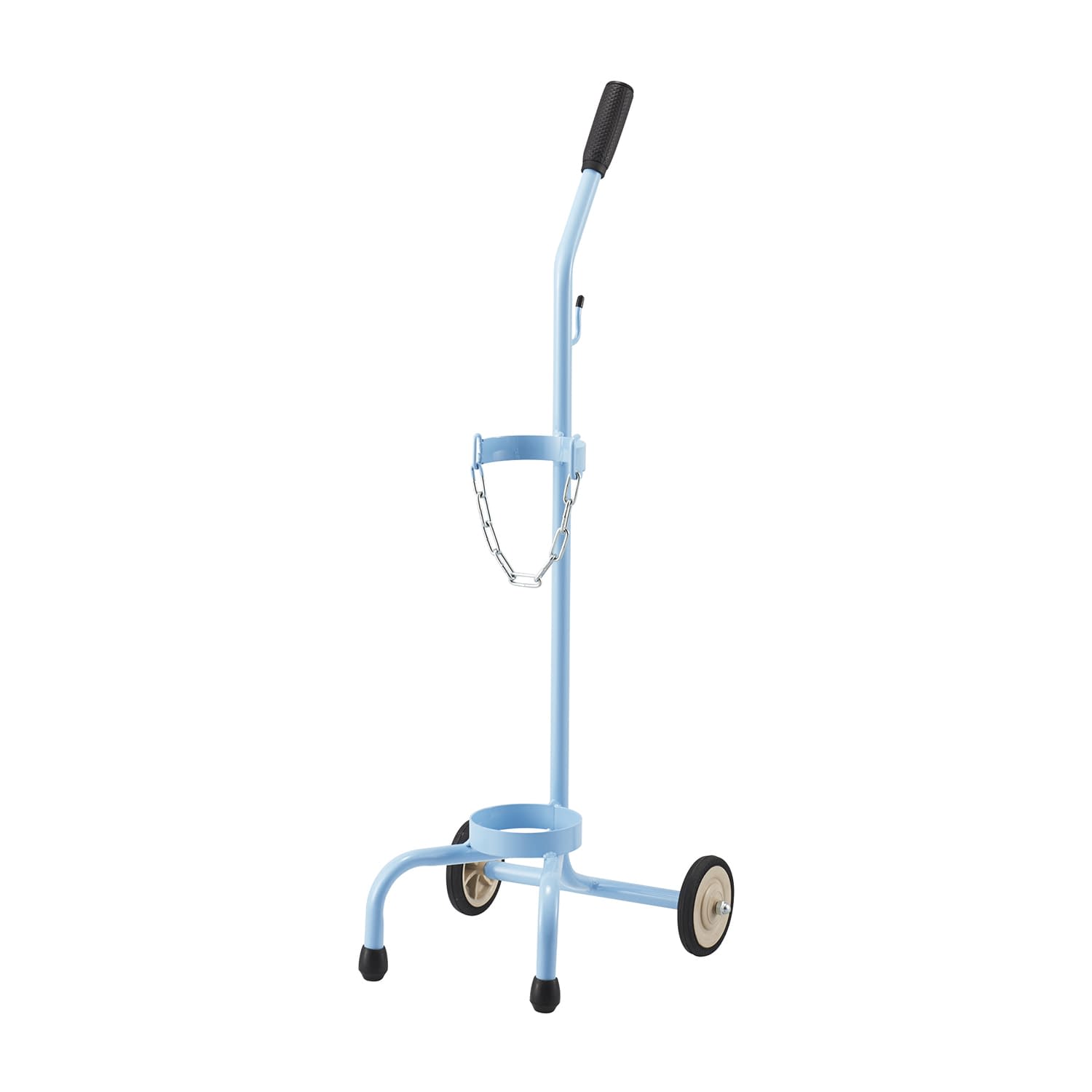 カラーボンベカートC(500L・1本 500L(1本用) 酸素ボンベカート 24-3226-01 MATSUYOSHI MY-1245B(ブルー )