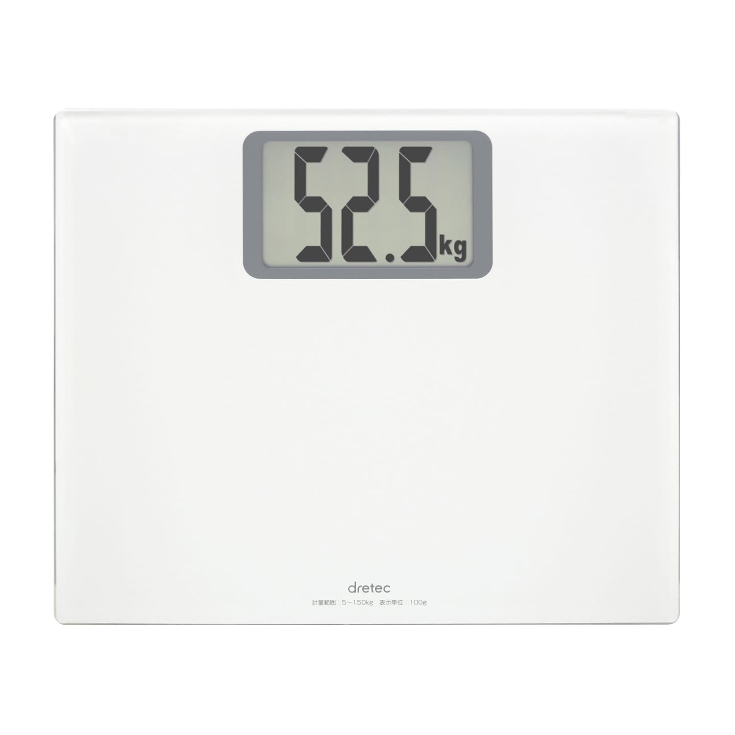 ボディスケール グランデ 24-3177-00 ドリテック BS-163WT(ホワイト)