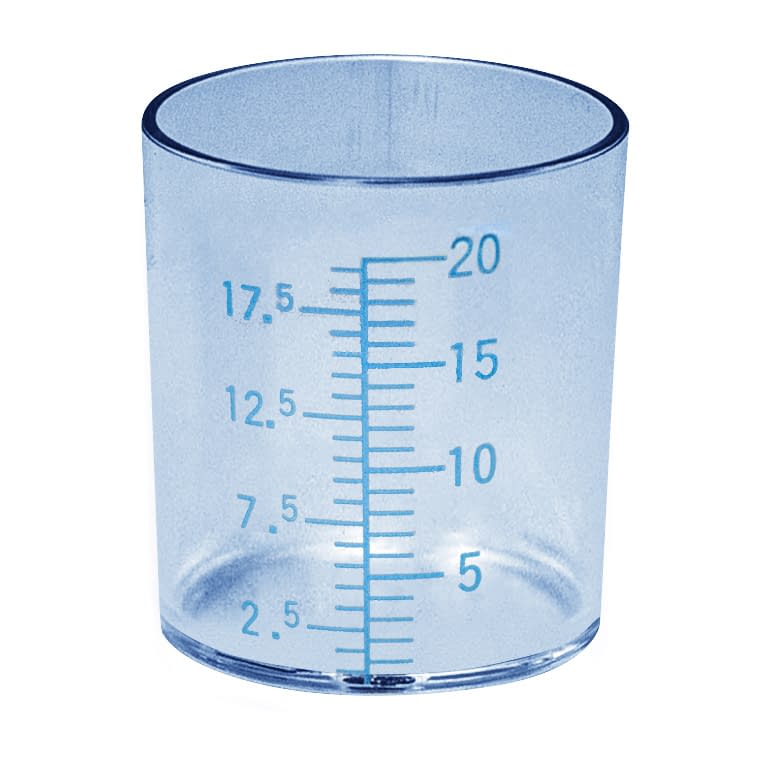 SK計量カップ 24-2887-01 シンリョウ 20ML(50コX2フクロイリ)