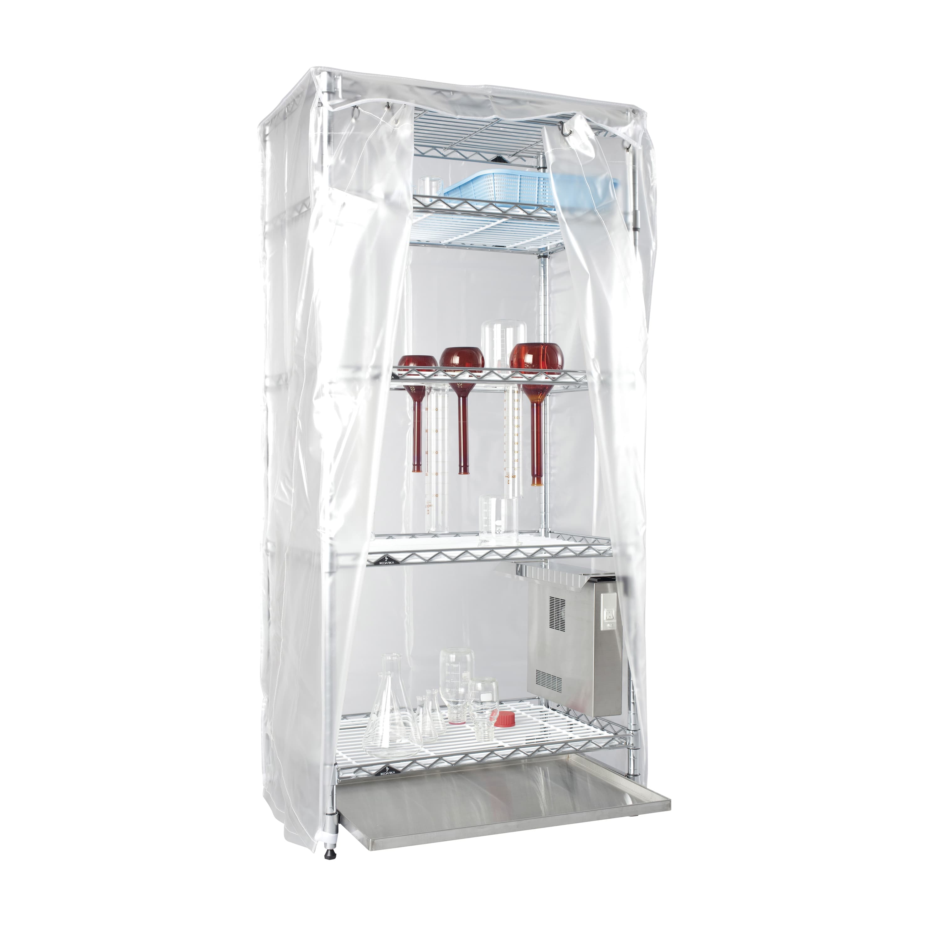 スーパードライングシェルフ乾燥装置付 24-3404-00 池田理化 DS-S-IR-QD