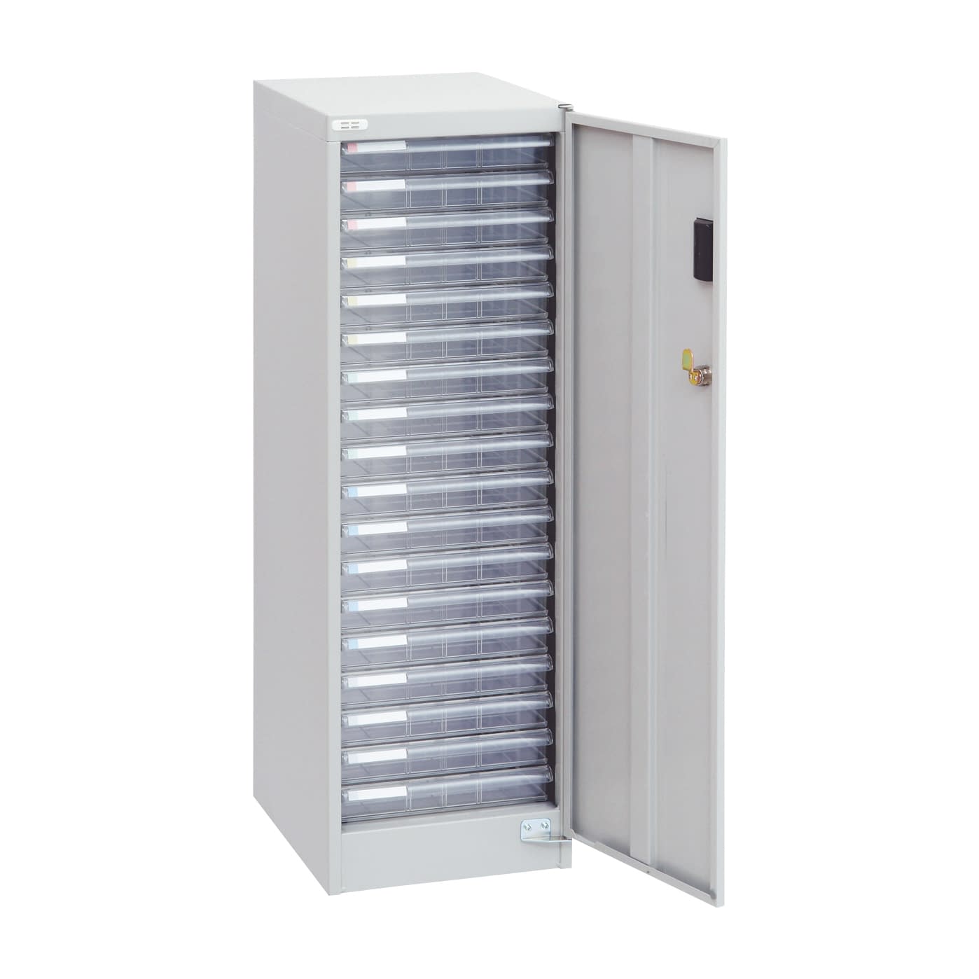 セキュリティフロアケース(浅型18段 浅型18段 24-3049-02 ナカバヤシ AF-S18(A4･タテ)