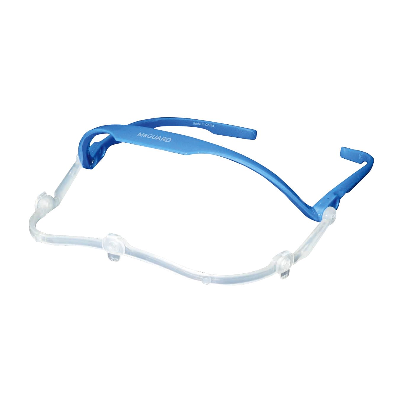 フェイスガード ミーガード(本体) 23-2849-06 ミタス MEG-1-LB(ライトブルー)