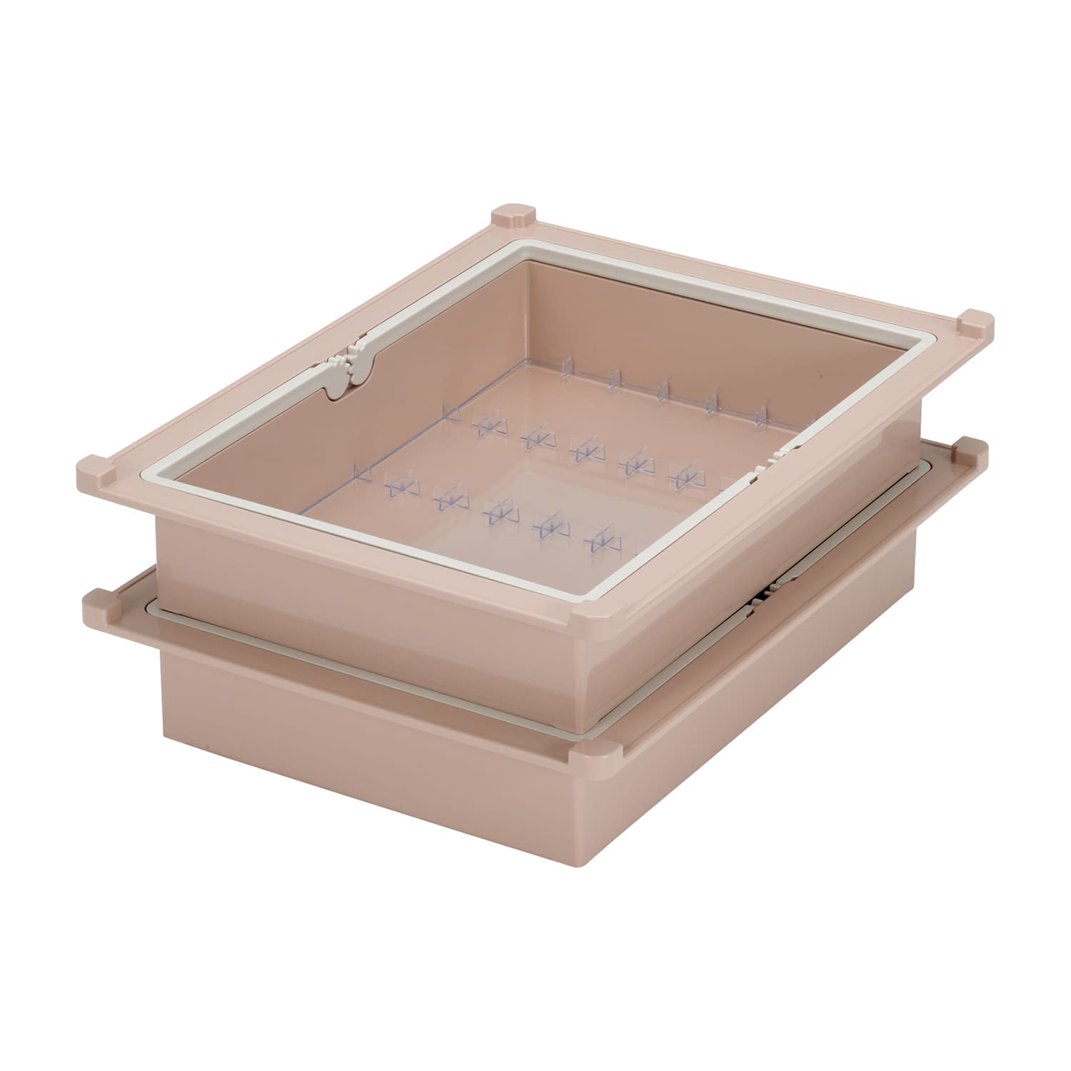 配薬トレー(YT－8用底板付) 28人用(YT-8用底板付) 24-2872-0001 ピーチ サカセ化学工業 HYT-2