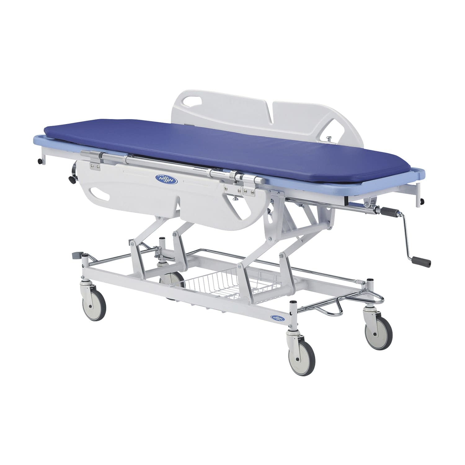 昇降式ストレッチャー 背上げ機構なし 24-3192-00 日進医療器 NBST-210D(セアゲナシ)