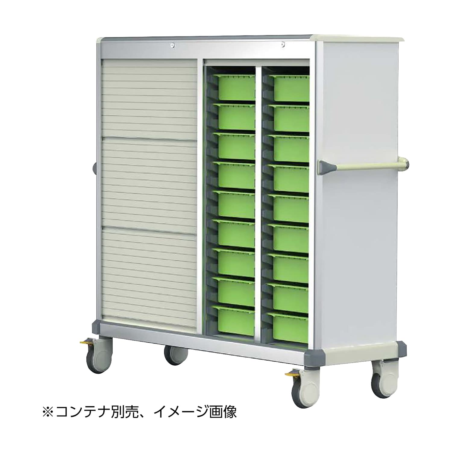 Mコンテナカート34(4列12段) 24-3396-14 KAWAJUN MCR015HT