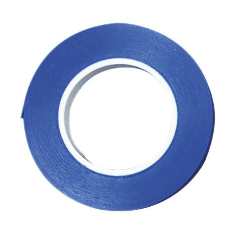 器材識別用カラーテープ 24-3403-0002 青 名優 T-125(3.2MMX7.61M)