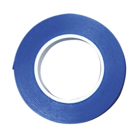 器材識別用カラーテープ 24-3403-0102 青 名優 T-250(6.4MMX7.61M)