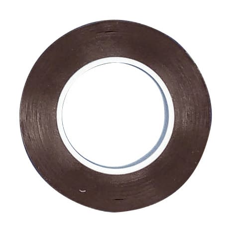 器材識別用カラーテープ 24-3403-0108 茶 名優 T-250(6.4MMX7.61M)