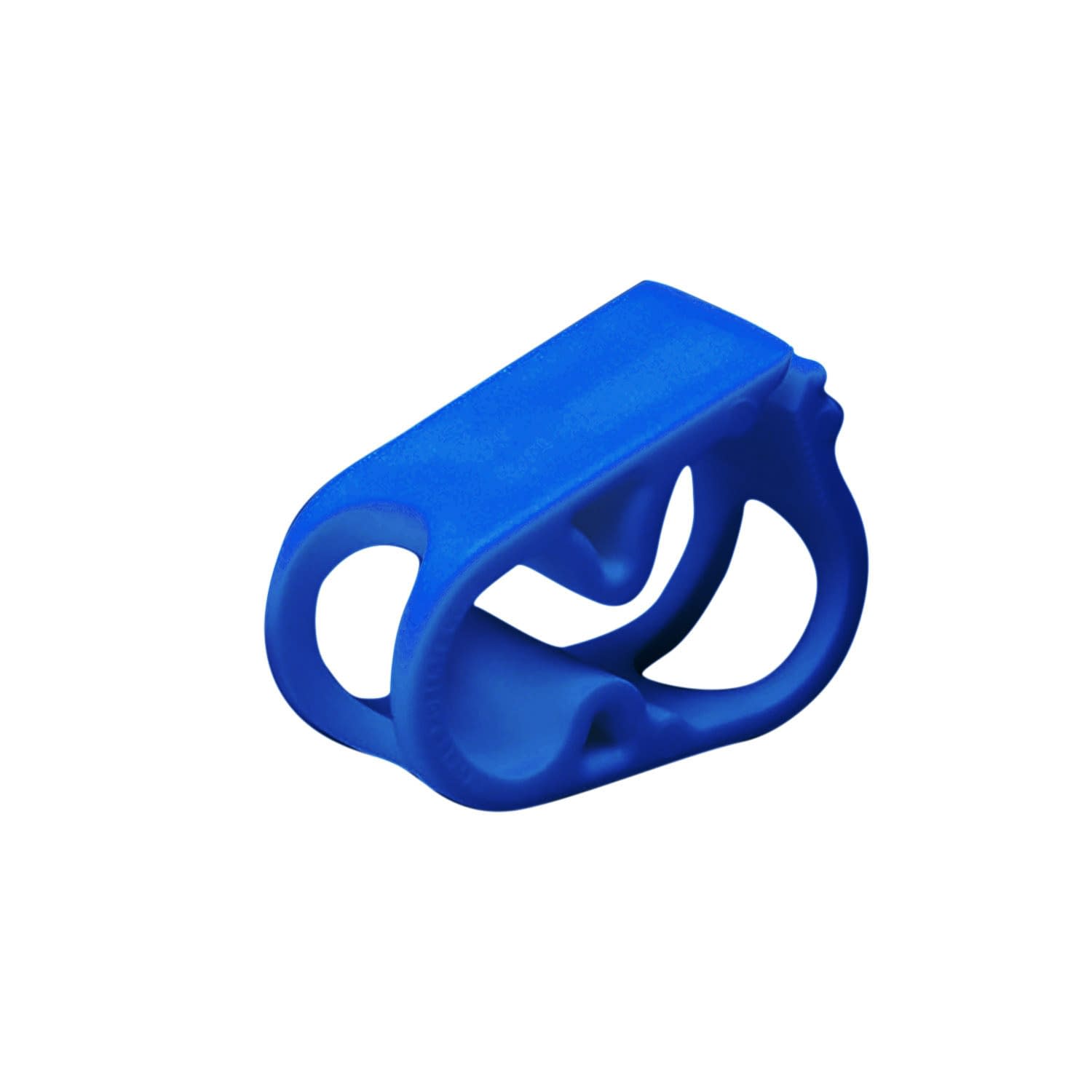 カラーチューブクランプS(PP製) 24-3486-0003 青 大阪ケミカル 340TS(4MMヨウ)10コイリ