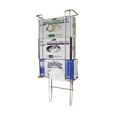 ボックスホルダー(手すりタイプ) 24-3104-00 フジネット W265XD115XH640MM