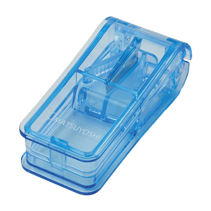 マツヨシ錠剤カッター 24-3333-00 マツヨシ MY-8100B(ブルー)
