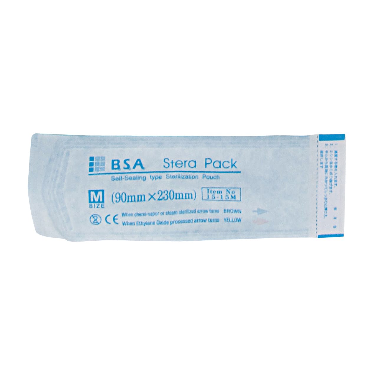 ステラパック(セルフシールパウチ) 24-3401-01 ビーエスエー・サクライ 5512(M/90X230)200マイ