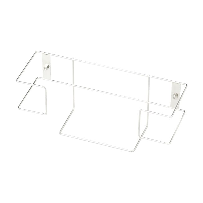 ラック楽ホルダーSE(手袋・エプロン ネジ式 24-4075-00 ハクゾウメディカル 3904933(ネジシキ)