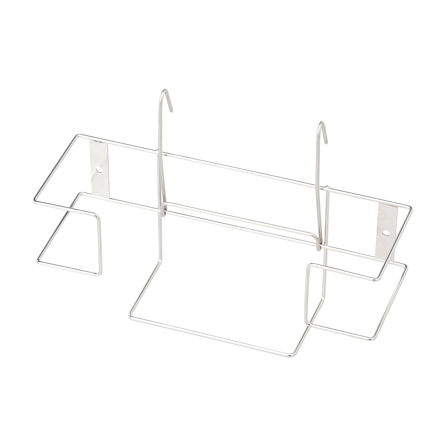 ラック楽ホルダーSE(手袋・エプロン フック式 24-4075-01 ハクゾウメディカル 3904943(フックシキ)