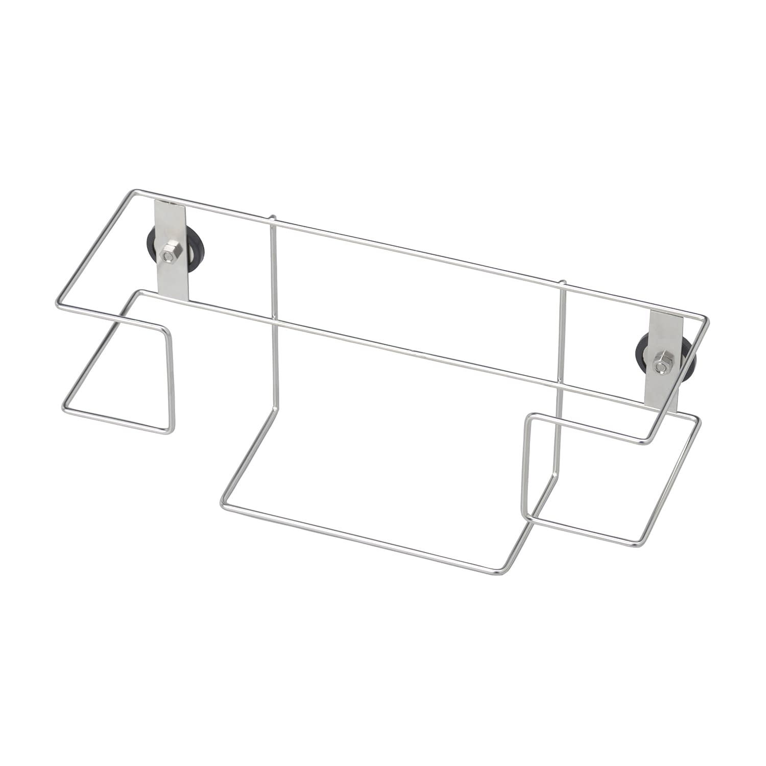 ラック楽ホルダーSE(手袋・エプロン マグネット式 24-4075-02 ハクゾウメディカル 3904953(マグネットシキ)