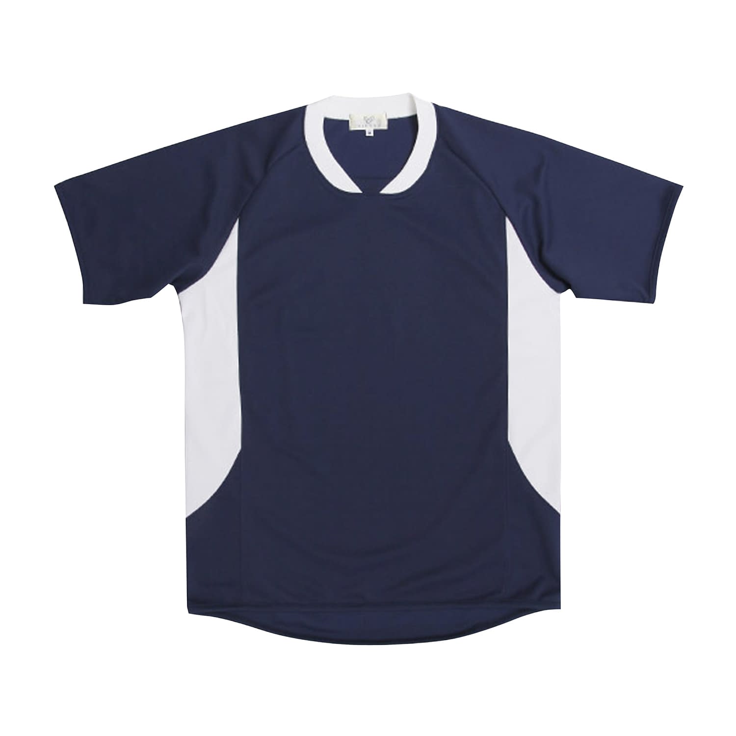 キラク 入浴介助用シャツ(男女兼用) S 入浴介助ウェア 24-4020-0103 ネイビー(＃88) キラク CR108(S)