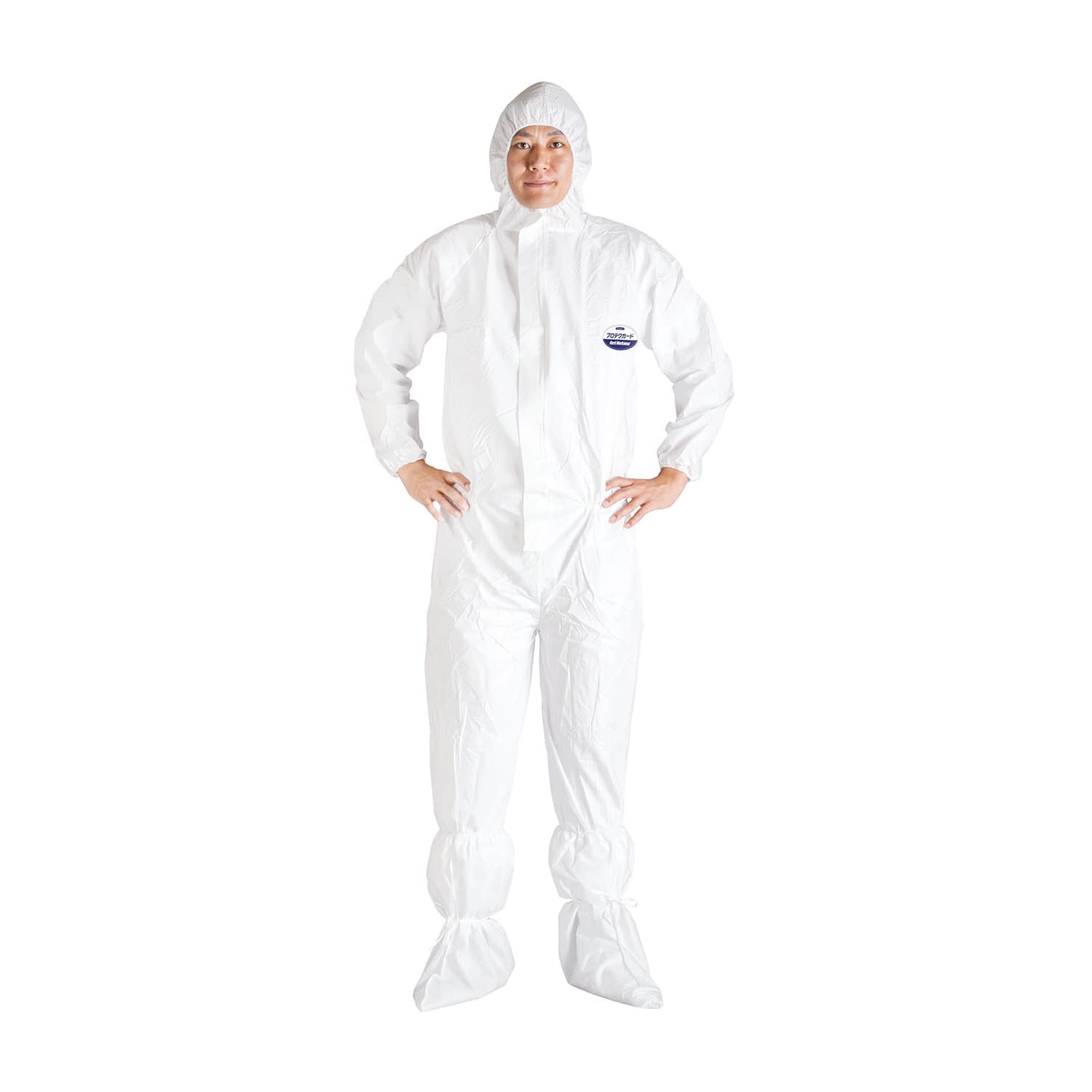 プロテクガード ハードワークウェア 防護服 24-4072-00 プロテクガード 68841(L)50マイ