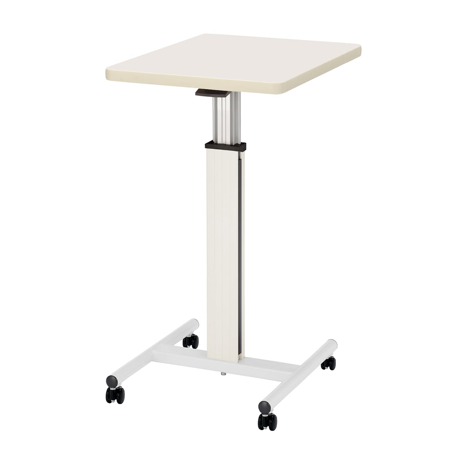 採血台(昇降式)キャスター式 キャスタータイプ 24-4144-0101 ホワイト ニシキ工業 JSS-4560C(W450XD600)
