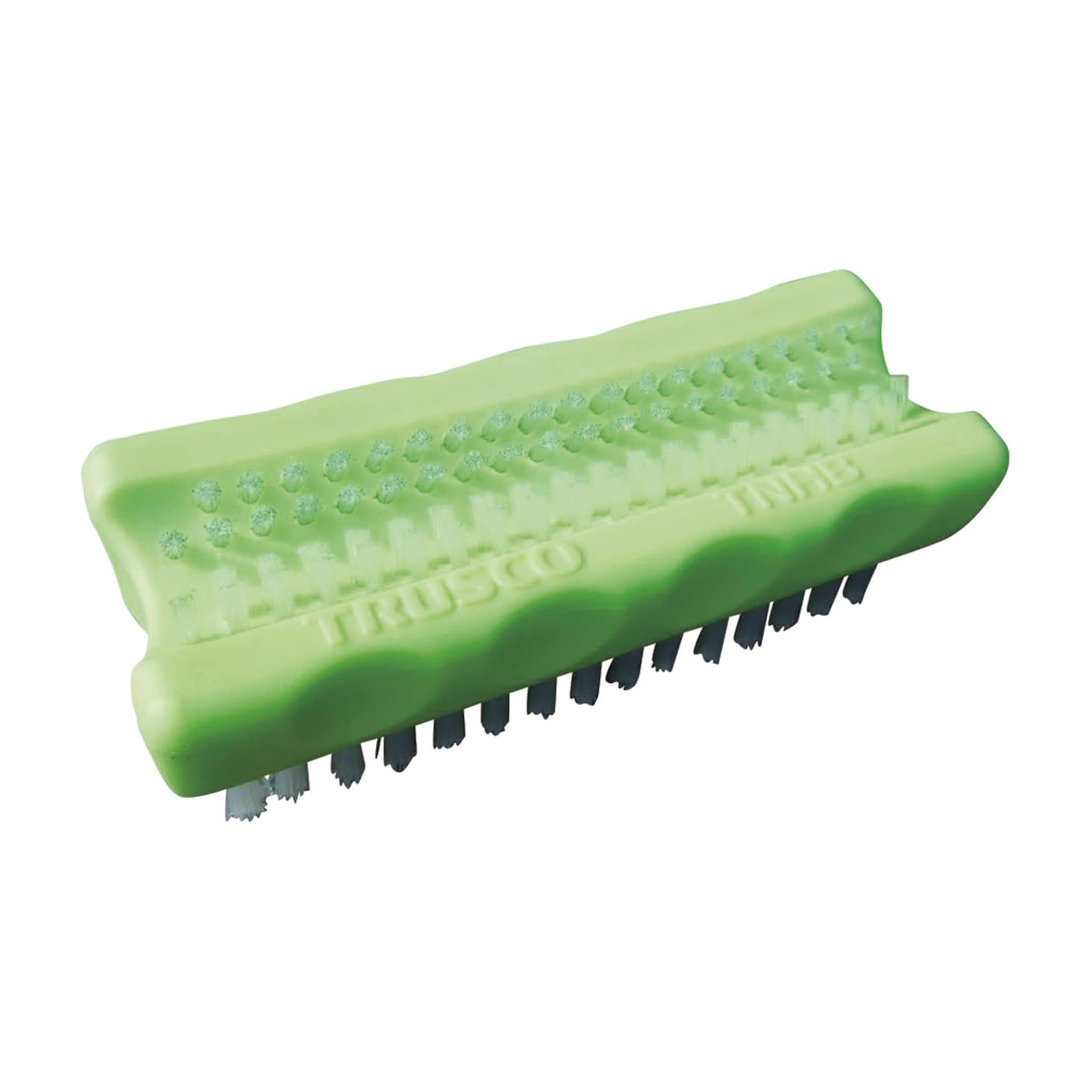 ネイルハンドブラシ 24-4343-00 トラスコ中山 TNHB-GN(グリーン)