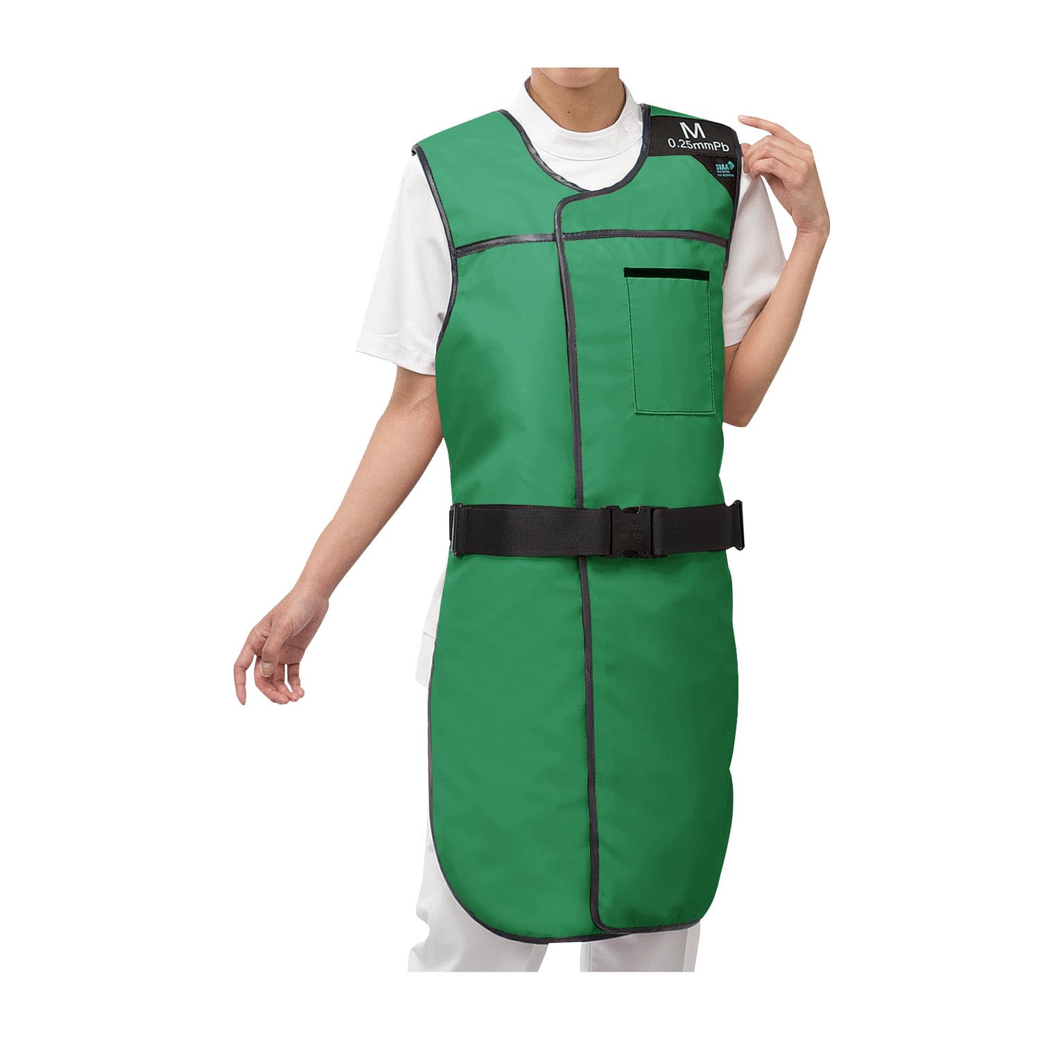 フレームライトエプロンタイプ M 24-4487-0104 グリーン 保科製作所 PAB(M)0.25MMPB