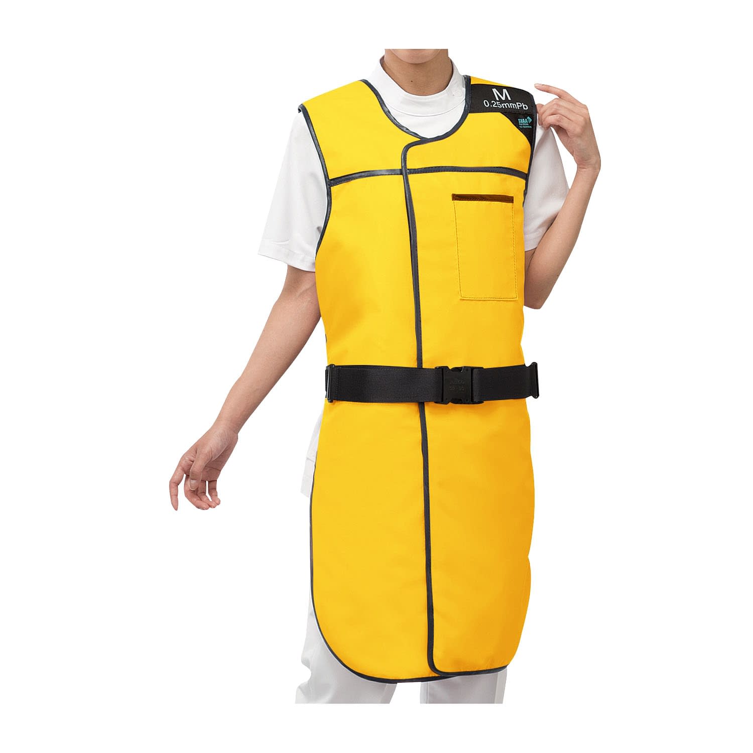 フレームライトエプロンタイプ M 24-4487-0107 イエロー 保科製作所 PAB(M)0.25MMPB