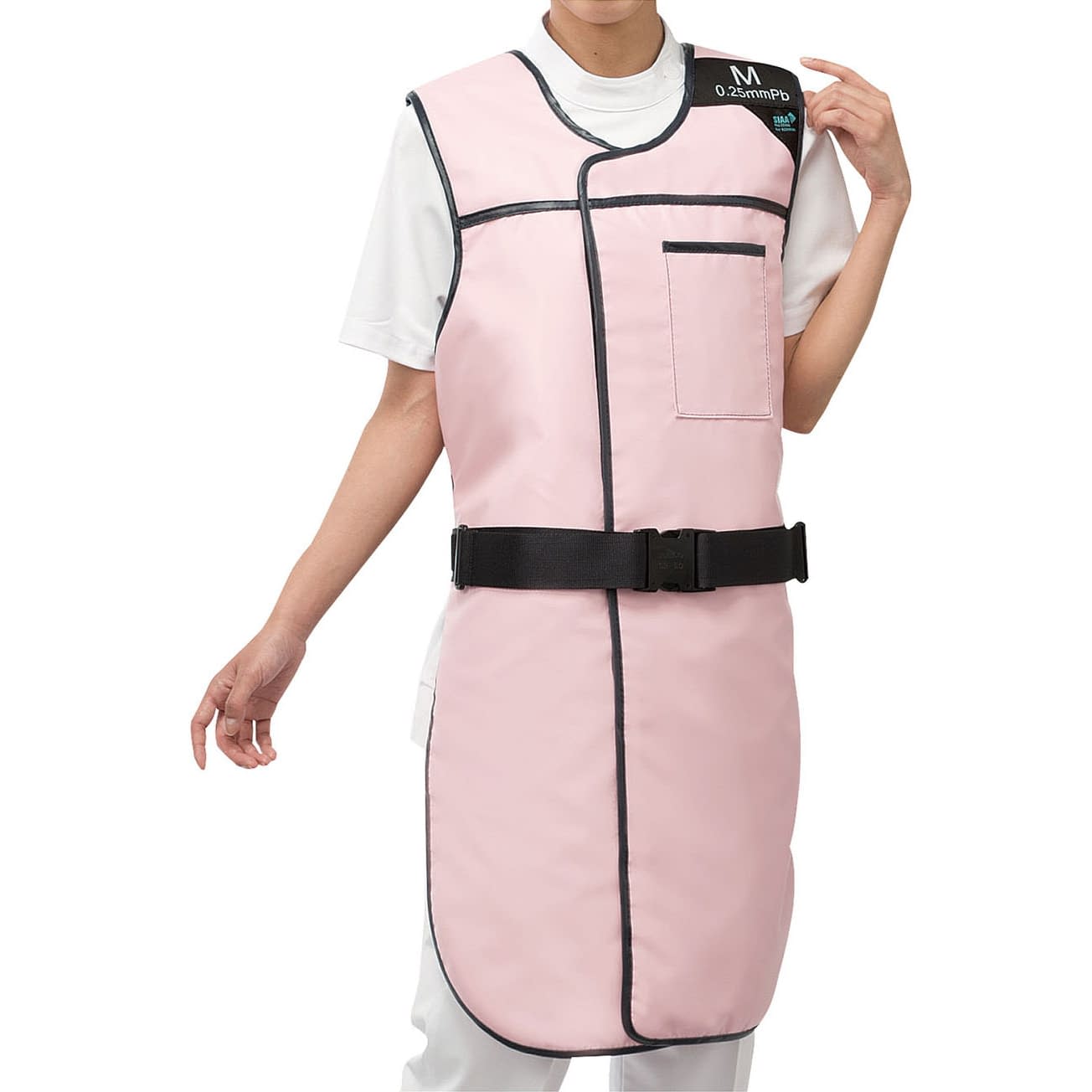 フレームライトエプロンタイプ S 24-4487-0402 ピンク 保科製作所 PAB(S)0.35MMPB