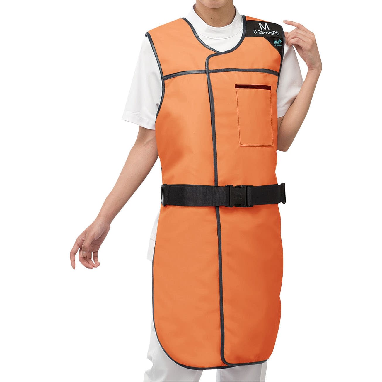 フレームライトエプロンタイプ M 24-4487-0503 オレンジ 保科製作所 PAB(M)0.35MMPB