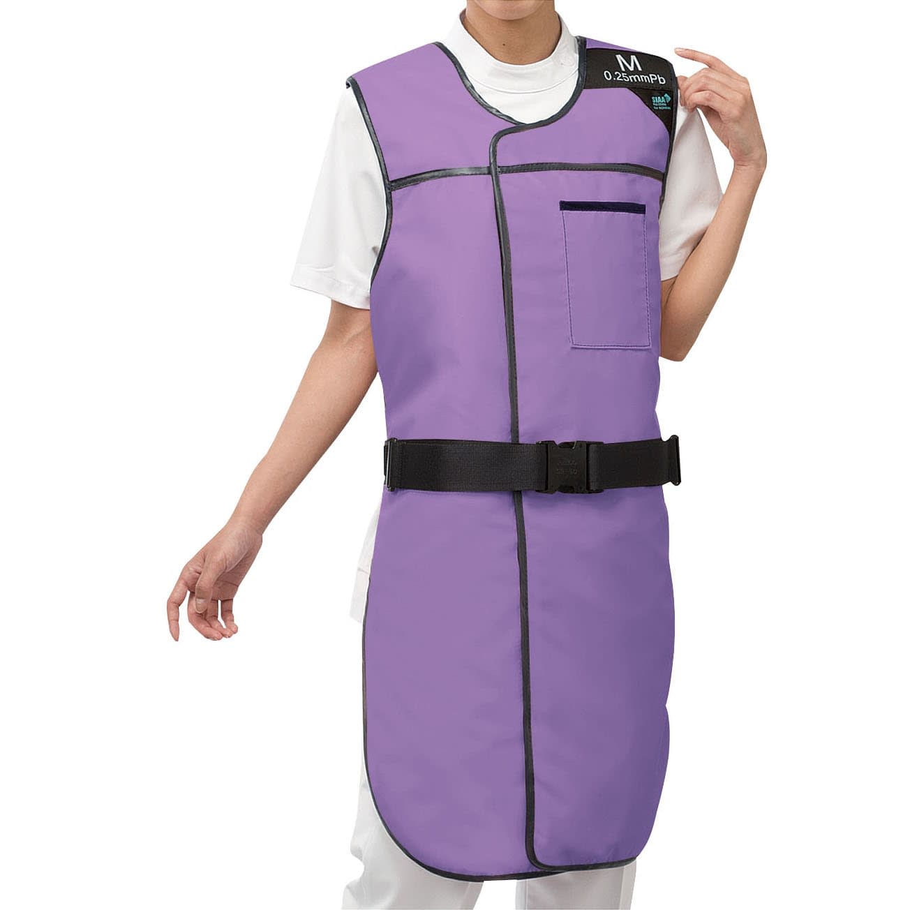 フレームライトエプロンタイプ M 24-4487-0506 ライラック 保科製作所 PAB(M)0.35MMPB