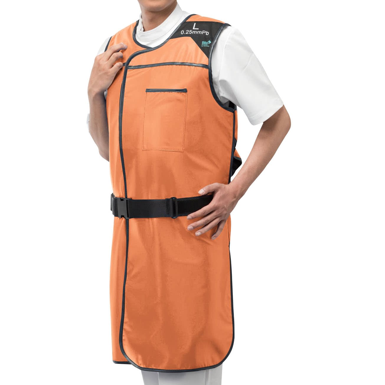 フレームライトコートタイプ LL 24-4488-0703 オレンジ 保科製作所 PGB(LL)0.35MMPB