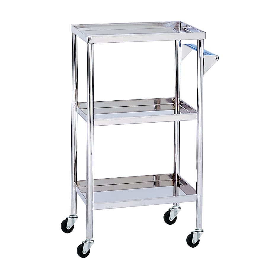 マツヨシコンパクト器械台(φ50mm カート(器械台) 20-3960-02 MATSUYOSHI MY-1550A(450X300X800