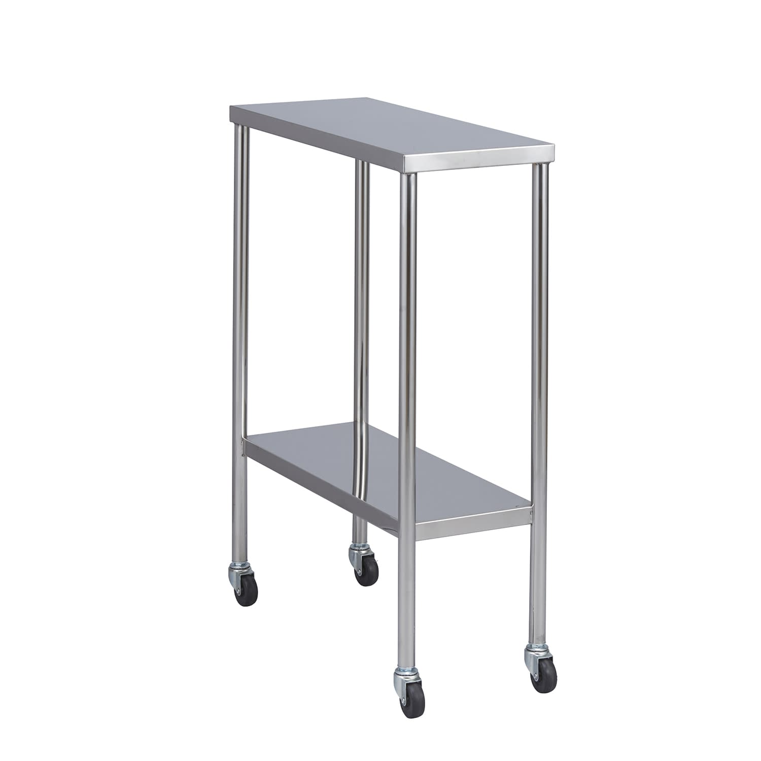 マツヨシ スリム器械台(2段) カート(器械台) 24-5060-01 MATSUYOSHI MY-1552(250X600X800)