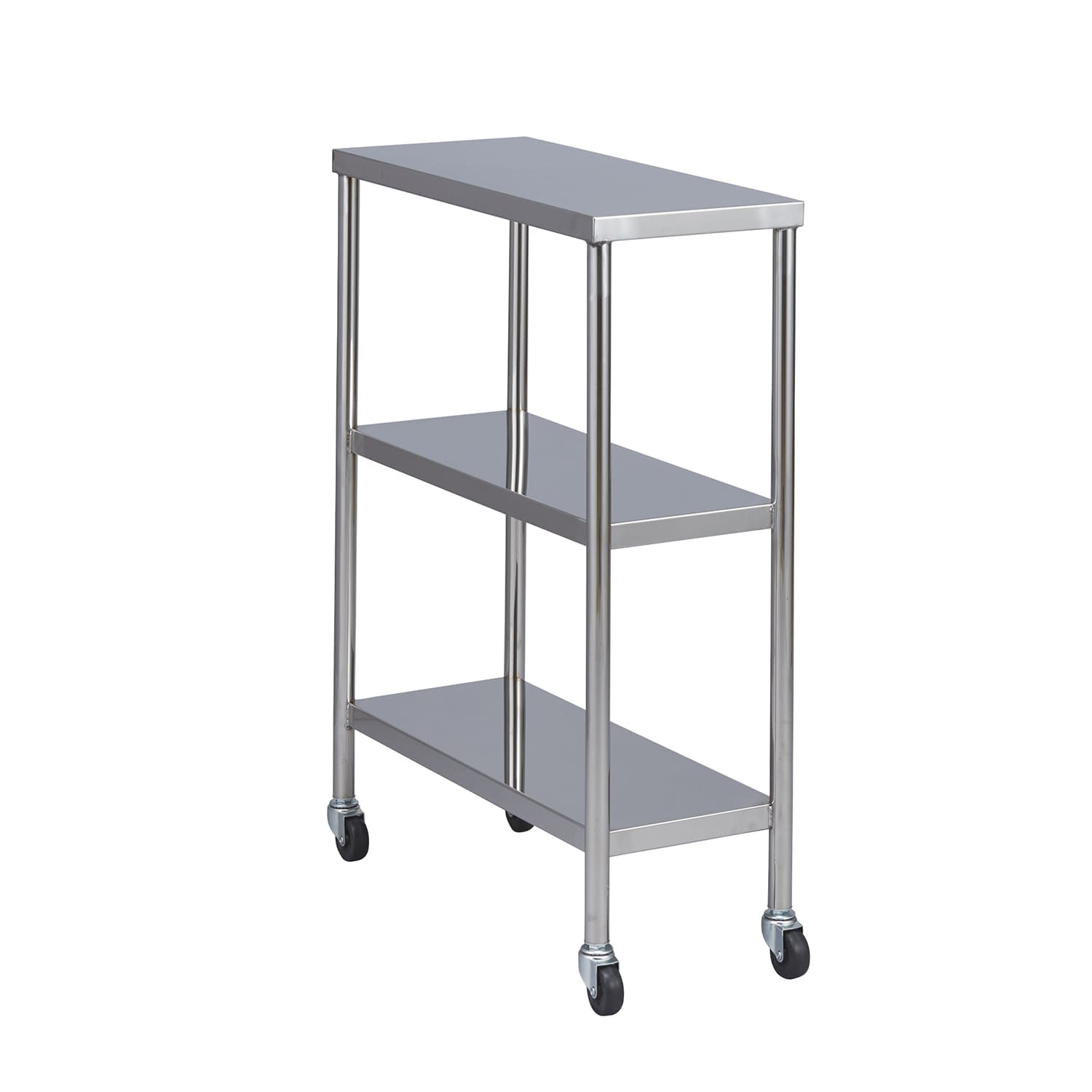 マツヨシ スリム器械台(3段) カート(器械台) 24-5061-01 MATSUYOSHI MY-1555(250X600X800)