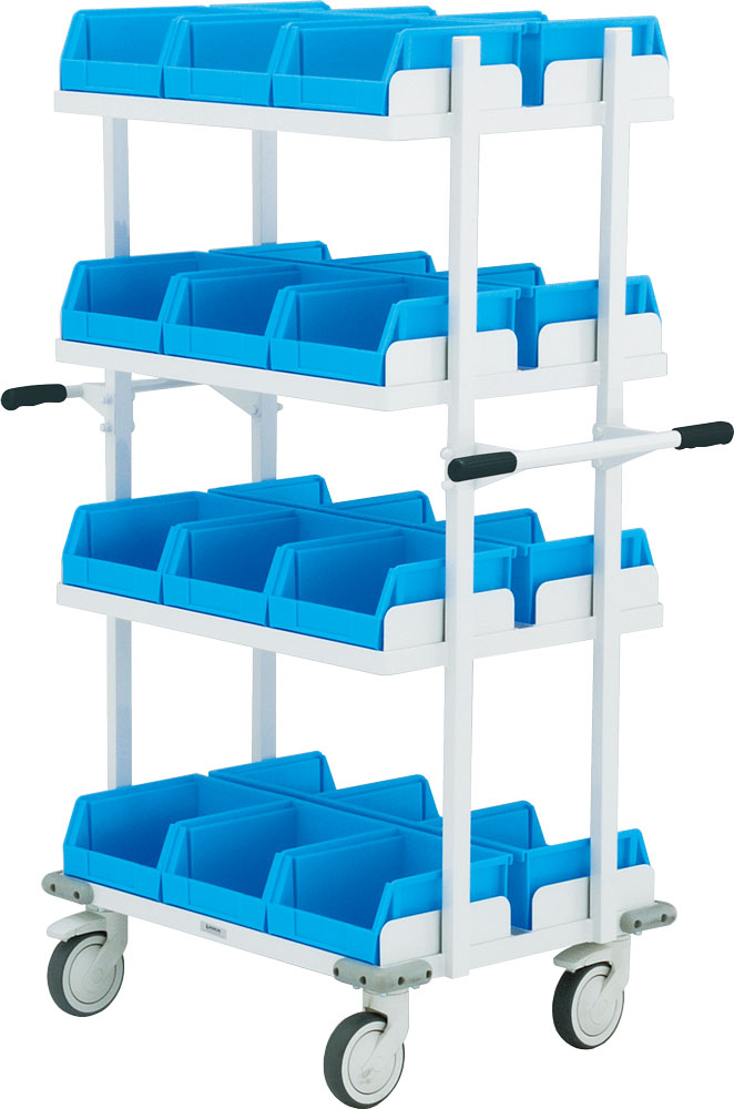 ミキシングカートモデルFケースセット 24床用 カート(与薬) 24-5217-00 ケルン KC-870-01S(24ショウ)