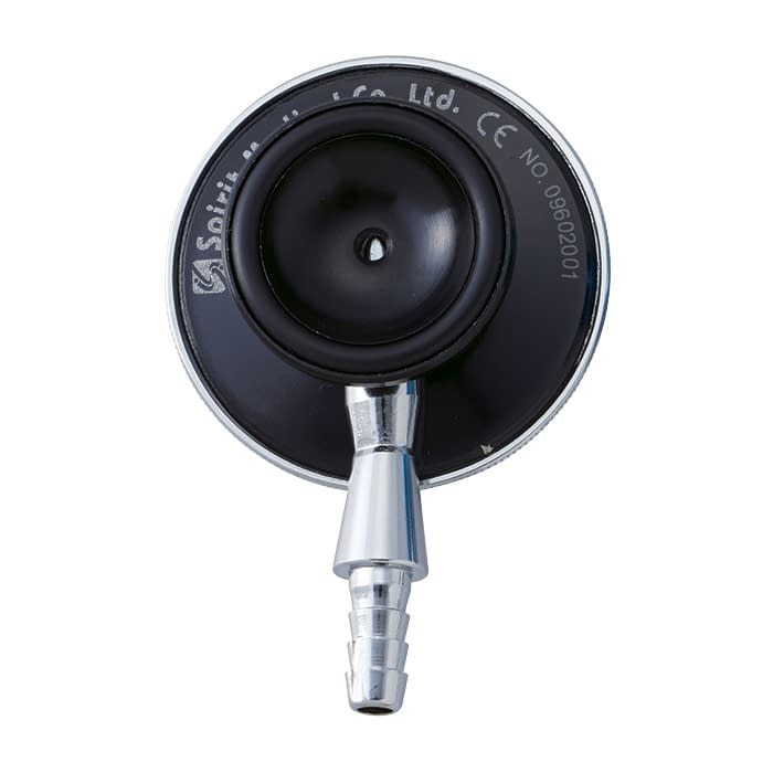 Spiritエコノミー用ヘッドのみW 聴診器部品 24-5004-04 Spirit Medical P-A605AT/H(ブラック)