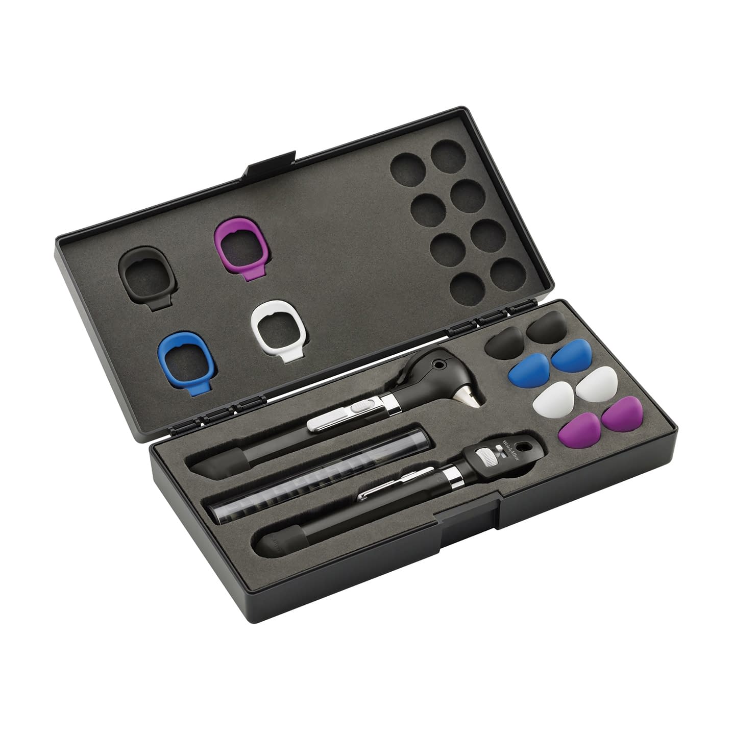 ポケットプラスLED検眼鏡耳鏡セット 24-5190-00 ウェルチ・アレン・ジャパン 92880-BLK(ブラック)